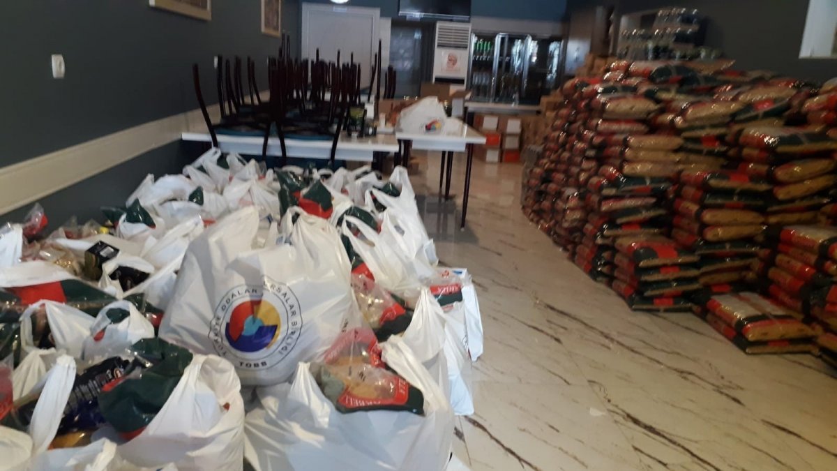 Iğdır'da Azerbaycanlı ailelere yardım eli