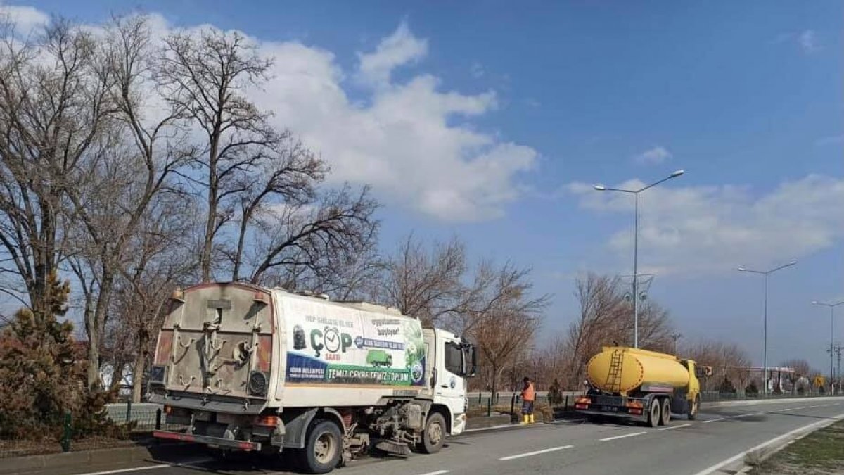 Iğdır'da bahar temizliği başladı