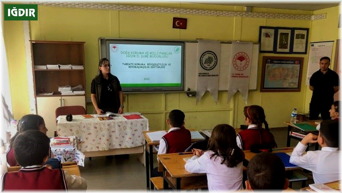 Iğdır'da biyoçeşitlilik eğitimleri devam ediyor