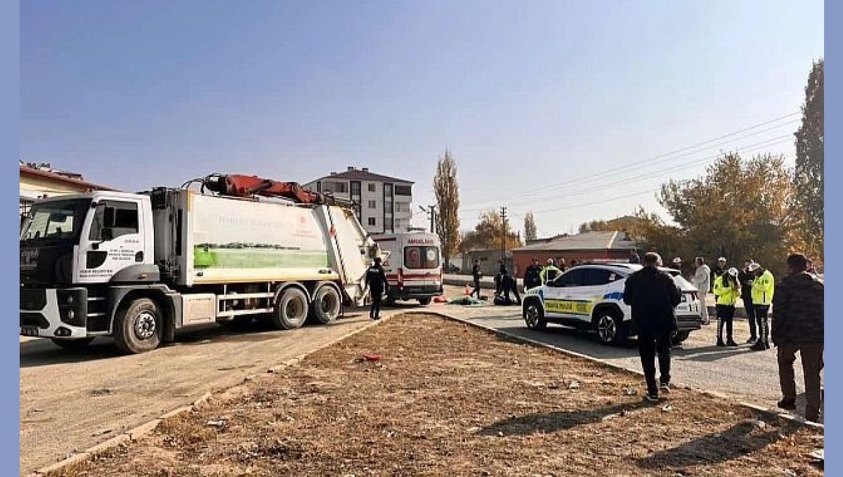 Iğdır'da çöp aracının çarptığı kadın hayatını kaybetti