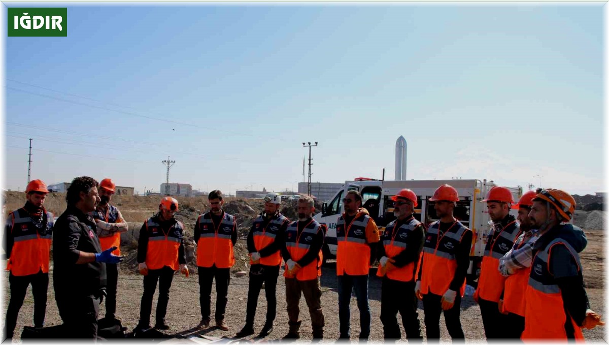 Iğdır'da "Destek AFAD Gönüllüsü" eğitimi