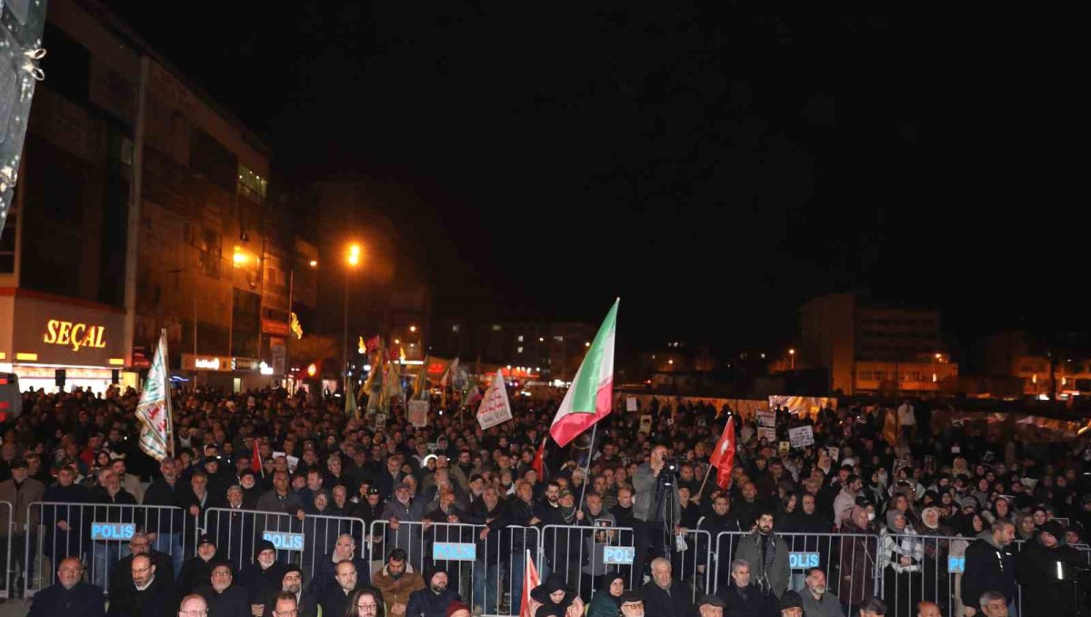 Iğdır'da Dünya Kudüs günü programı: İsrail ve ABD'ye tepki