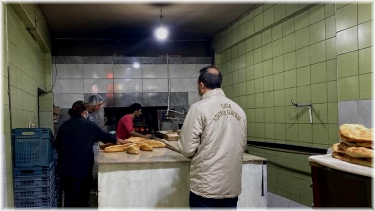 Iğdır'da ekmek fırınları denetlendi