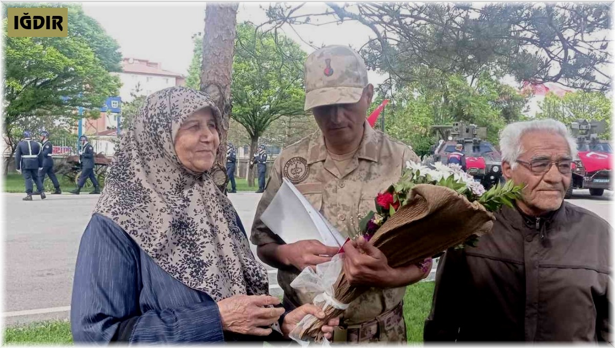 Iğdır'da engellilere temsili askerlik uygulamasında duygusal anlar yaşandı
