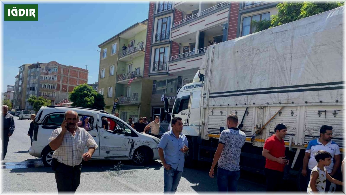 Iğdır'da faciadan dönüldü