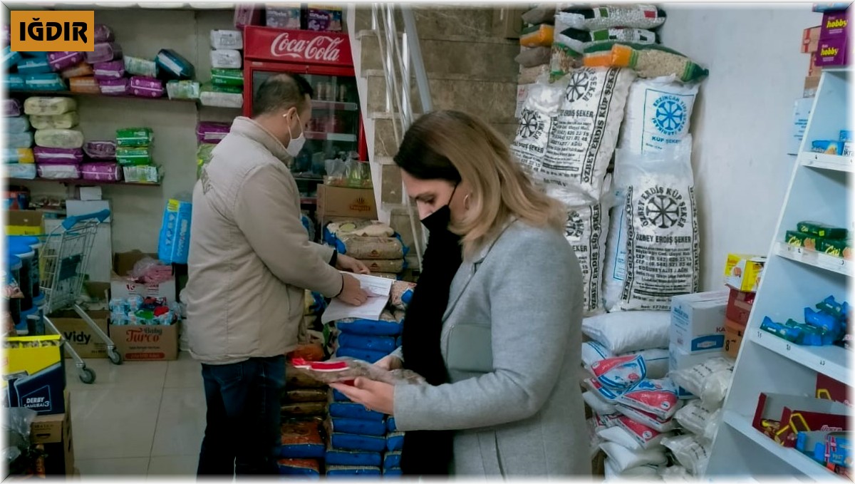 Iğdır'da gıda denetimi