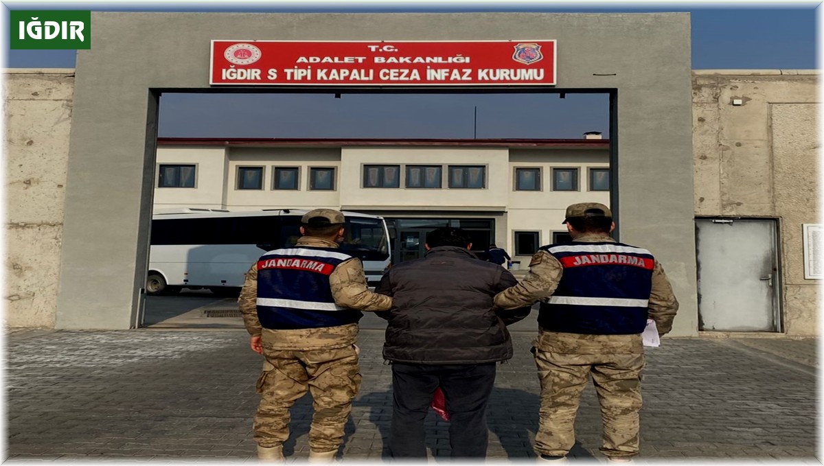 Iğdır'da hakkında kesinleşmiş hapis cezası bulunan kişi tutuklandı