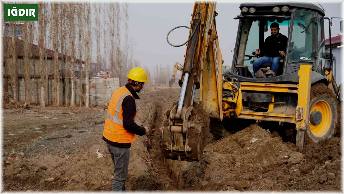Iğdır'da içme suyu hattı projesi