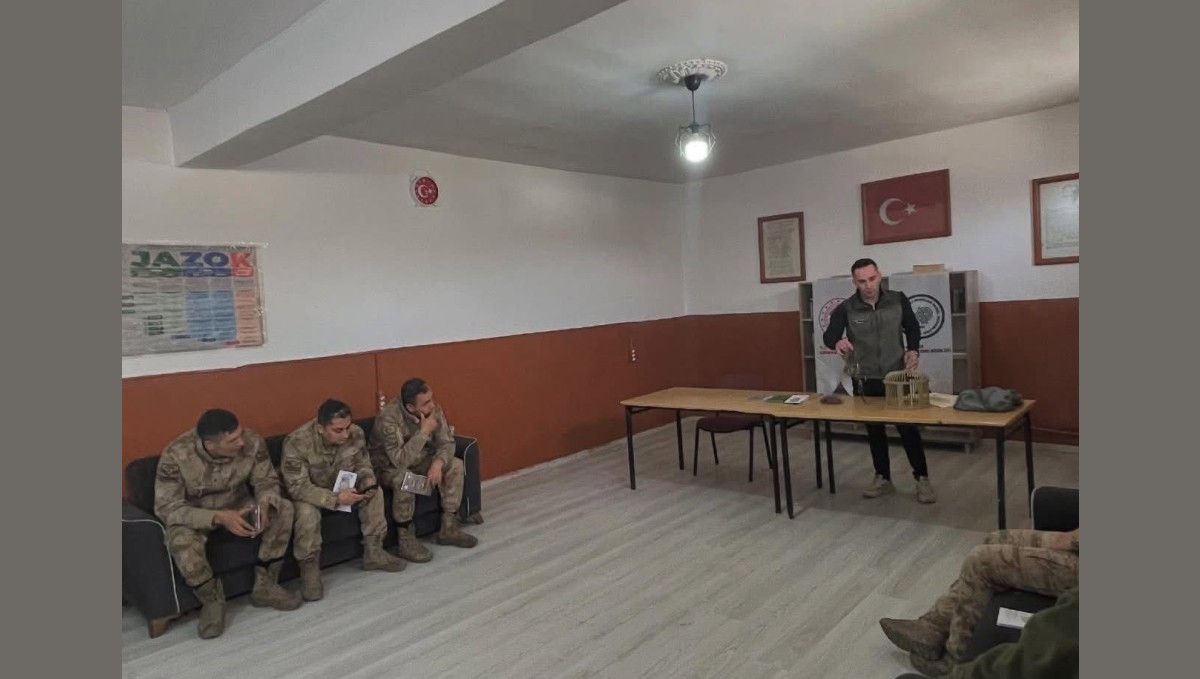 Iğdır'da Jandarma personeline kaçak avcılıkla mücadele eğitimi