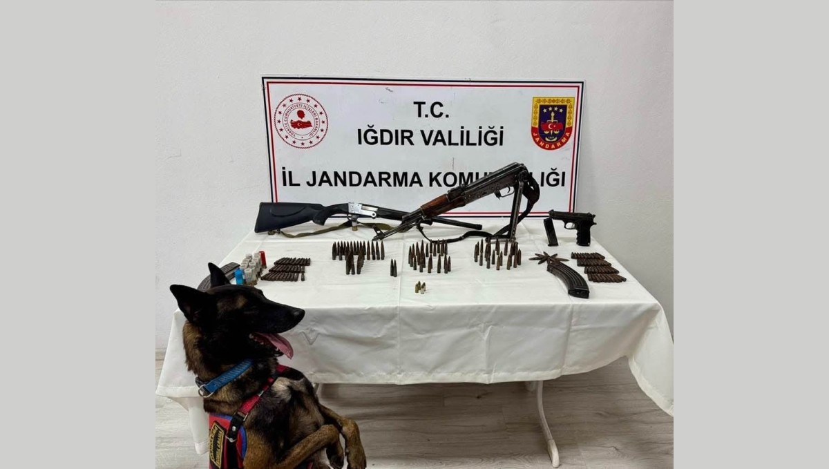 Iğdır'da Jandarmadan silah kaçakçılığı operasyonu