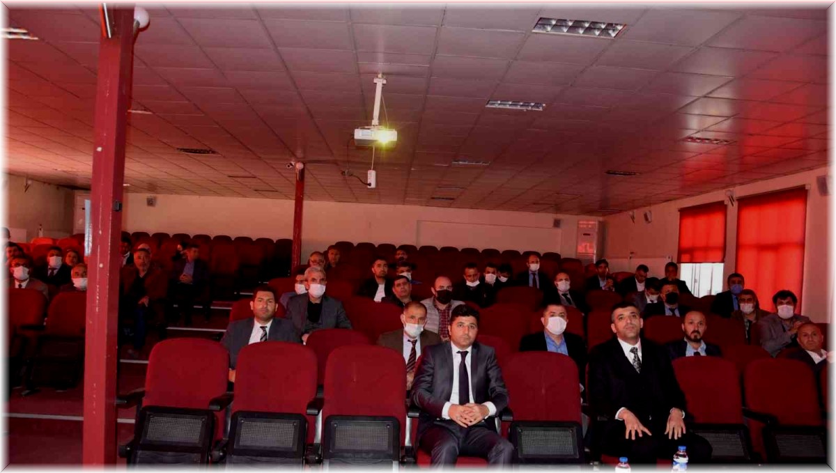 Iğdır'da "Kazanım Değerlendirme Uygulaması" ile ilgili toplantı yapıldı