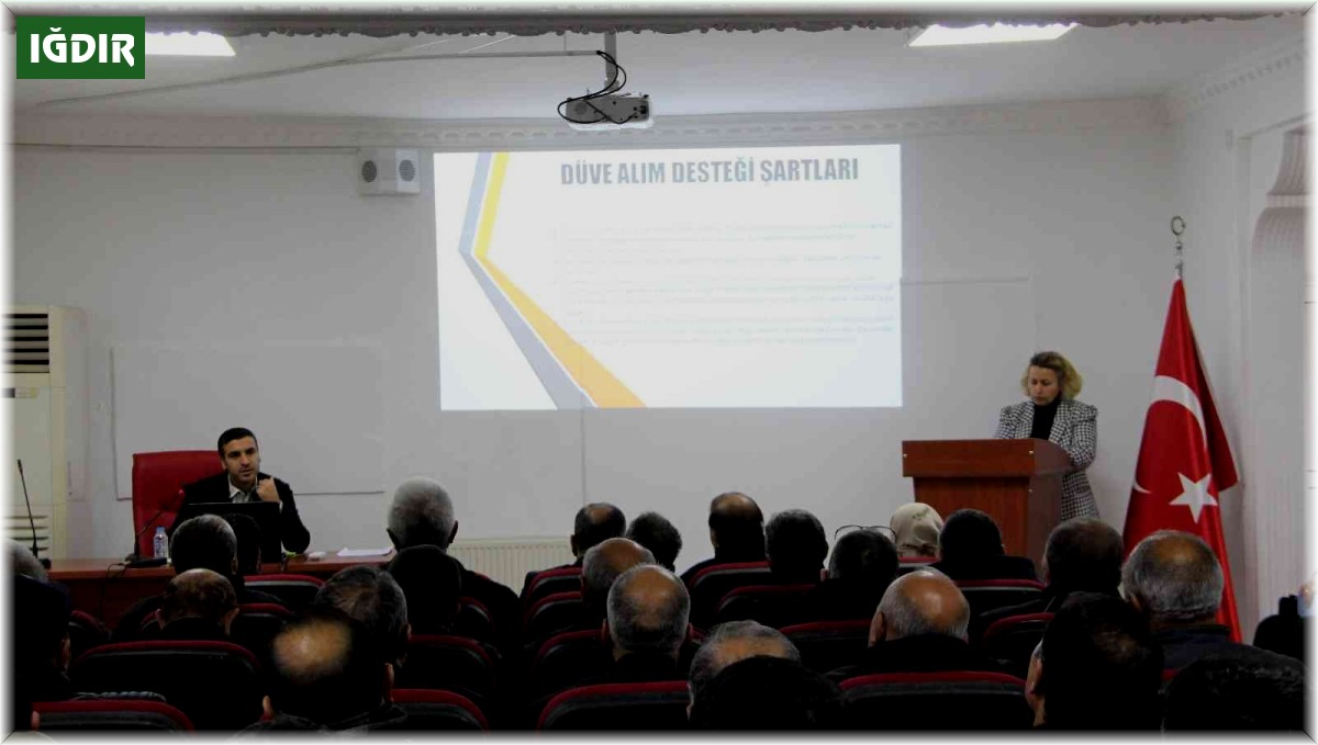 Iğdır'da kırsal kalkınma yatırımlarını destekleme programı