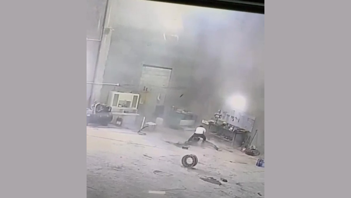 Iğdır'da lastik faciası: Hava basılırken patlayan lastik can aldı