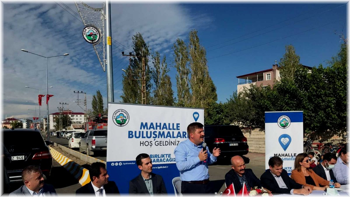 Iğdır'da mahalle buluşmaları