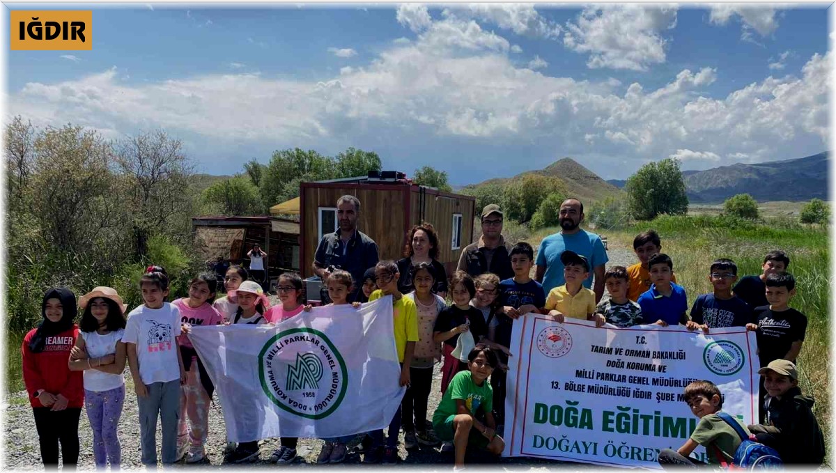 Iğdır'da öğrenciler için tabiat turizmi etkinliği düzenlendi