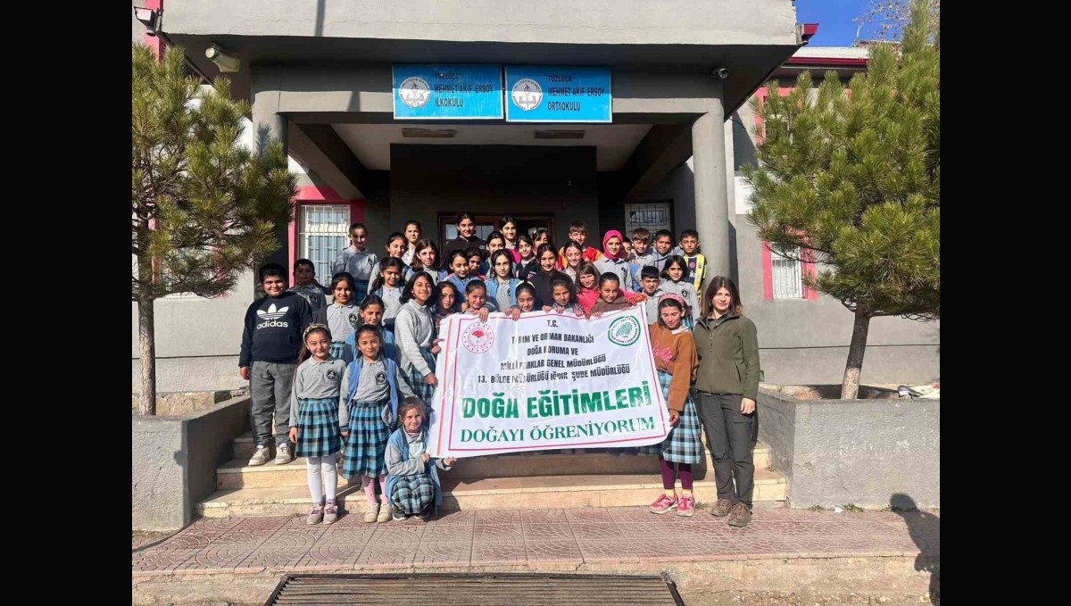 Iğdır'da öğrencilere bioçeşitlilik ve biyokaçakçılık eğitimi