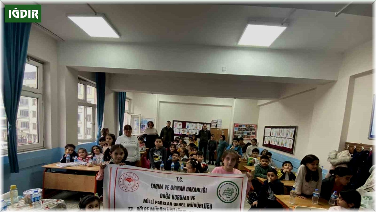 Iğdır'da öğrencilere "Kuraklık ve Suyun Kullanımı" semineri