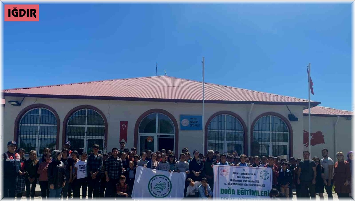 Iğdır'da okullarda biyoçeşitlilik ve yaban hayatı eğitimi