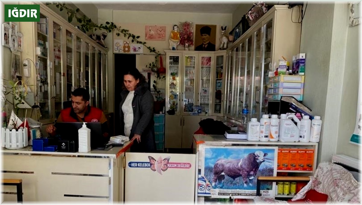 Iğdır'da özel veteriner hekim muayeneleri denetlendi