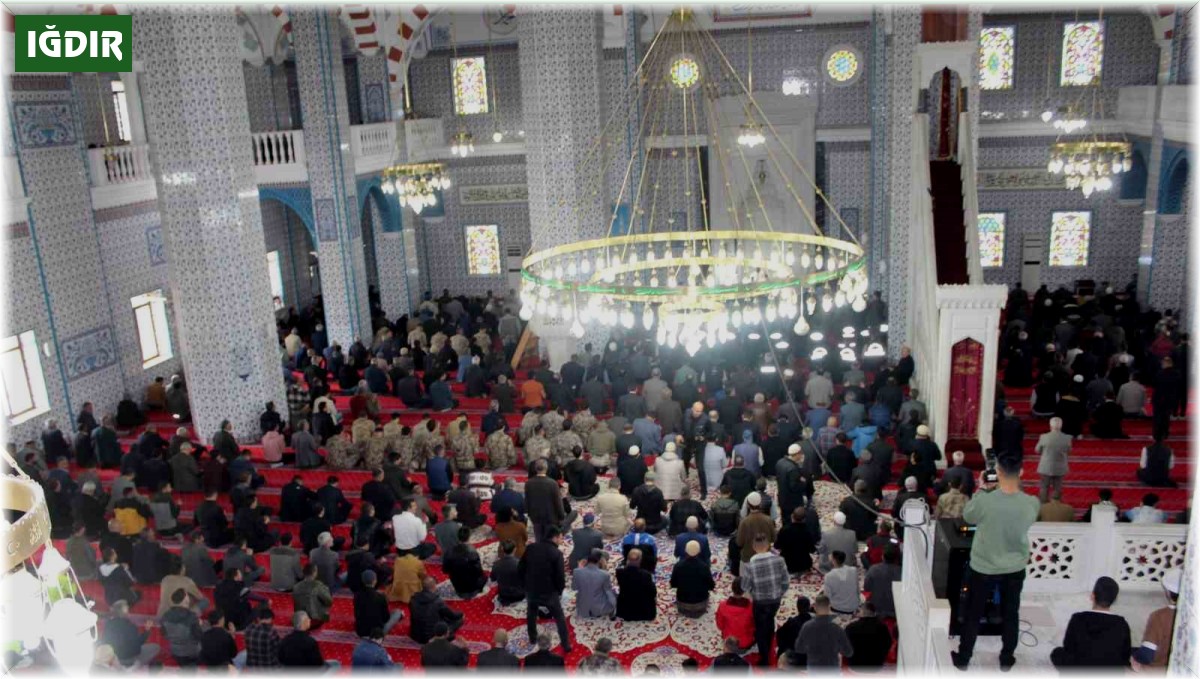 Iğdır'da Polis Haftası'nda şehitler için mevlit okutuldu