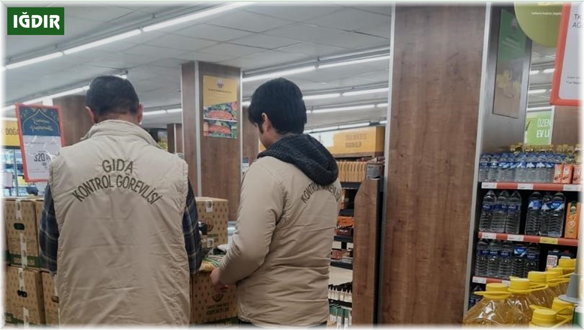 Iğdır'da ramazan ayı içinde gıda denetimleri devam ediyor
