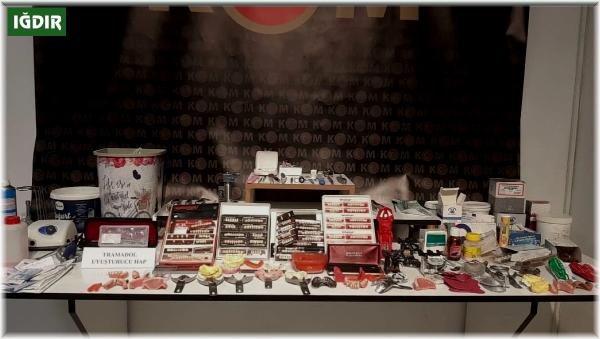 Iğdır'da sahte diş kliniği operasyonu: 1 tutuklama