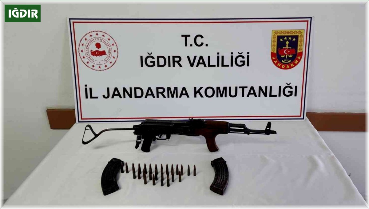 Iğdır'da silah ve mühimmatı ticaretine yönelik operasyon: 1 gözaltı