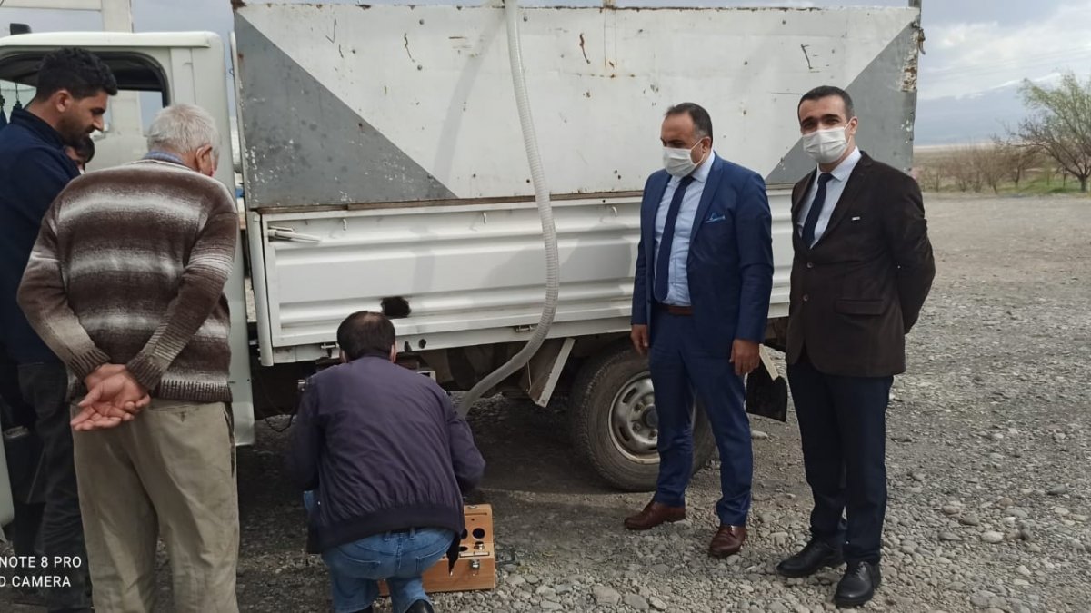 Iğdır'da süt toplama terazileri kontrol edildi