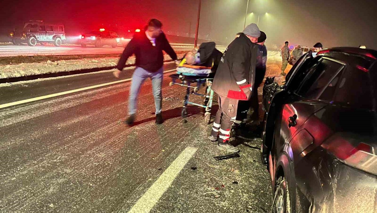 Iğdır'da trafik kazası: 1 yaralı