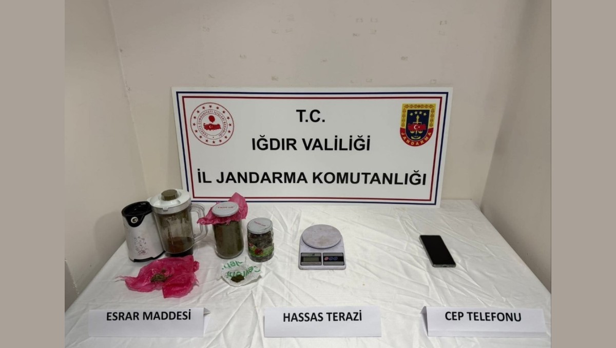 Iğdır'da uyuşturucu operasyonu: 1 tutuklama