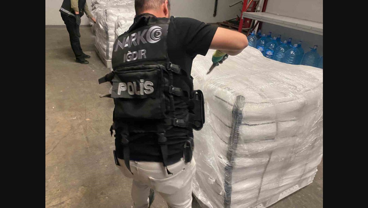 Iğdır'da uyuşturucu operasyonu: 344 kilo metamfetamin ele geçirildi
