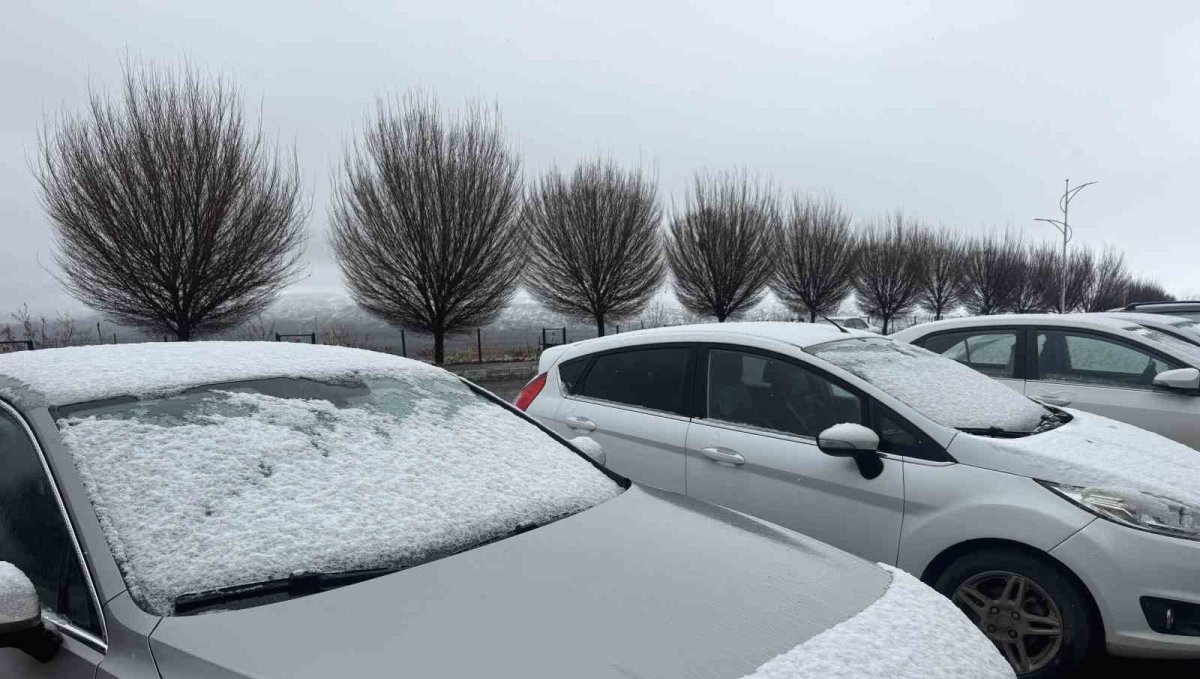 Iğdır'da yüksek kesimler karla yeniden beyaza büründü