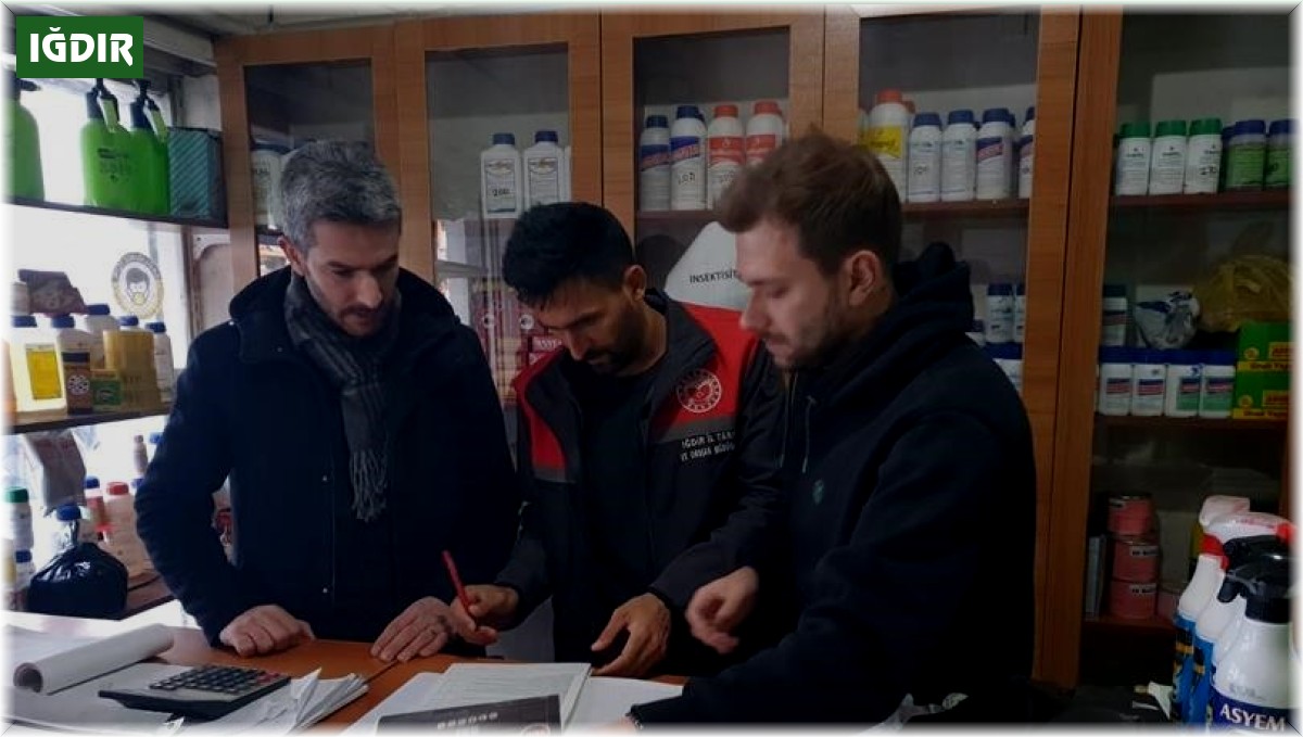 Iğdır'da zirai ürün satış yerlerine denetim