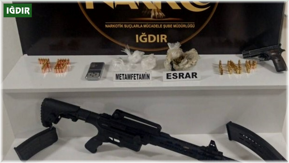 Iğdır'daki uyuşturucu operasyonunda 1 kişi tutuklandı