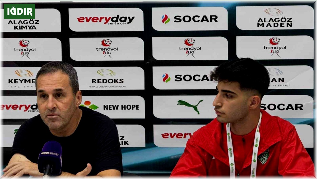 Iğdır FK - Erzurumspor FK maçının ardından