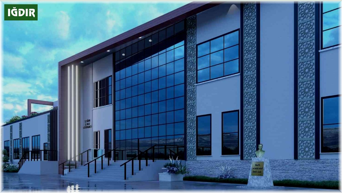 Iğdır halk kütüphanesinin temeli atıldı