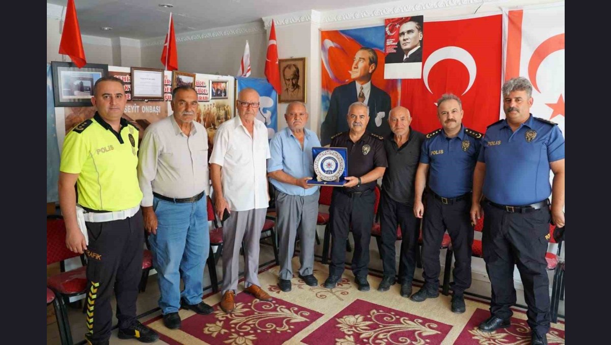 Iğdır İl Emniyet Müdürü Niyazi Turgay'dan Kıbrıs Gazilerine ziyaret