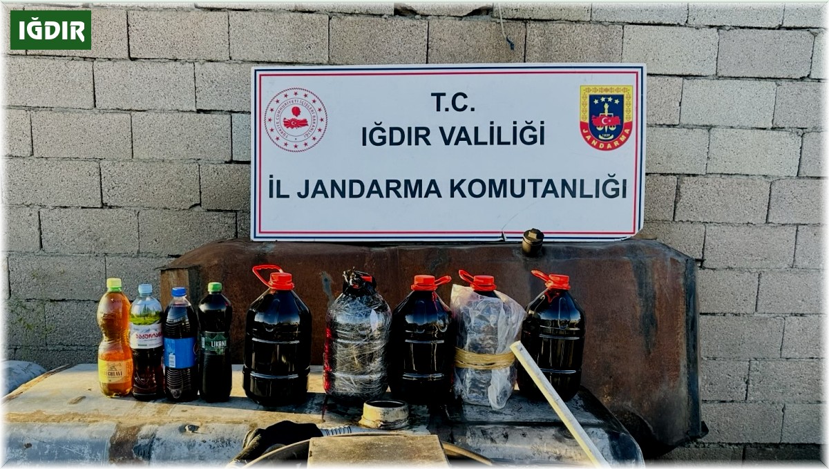 Iğdır İl Jandarma Komutanlığı'ndan kaçakçılık operasyonu