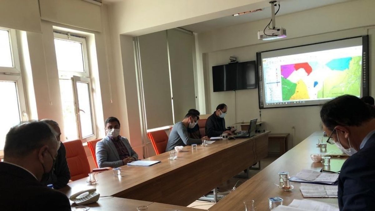 Iğdır ile Ağrı arasında bulunan sınırlar için toplantı yapıldı