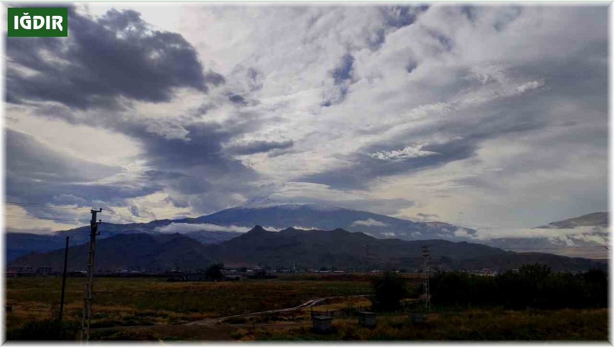 Iğdır'ın yüksek kesimlerinde kar