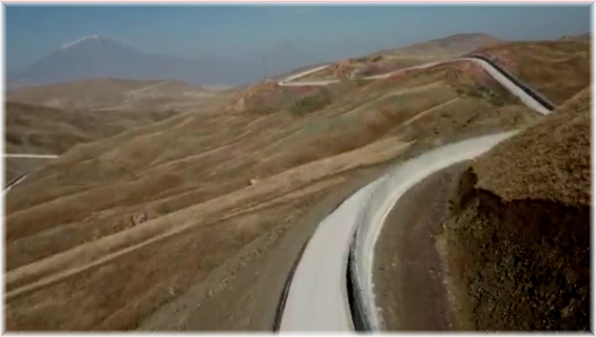 Iğdır tarafından örülen güvenlik duvarı ile artık terör saldırıları yaşanmıyor