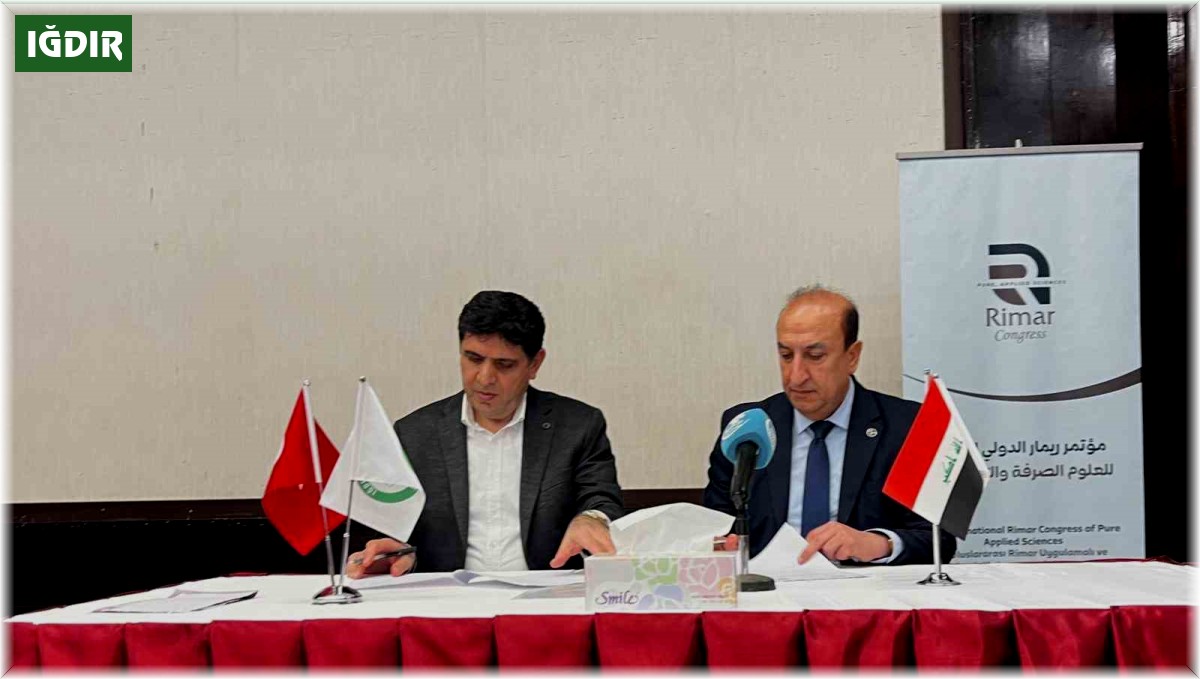 Iğdır Üniversitesi ile Irak Wasit Üniversitesi Arasında Mou protokolü imzalandı