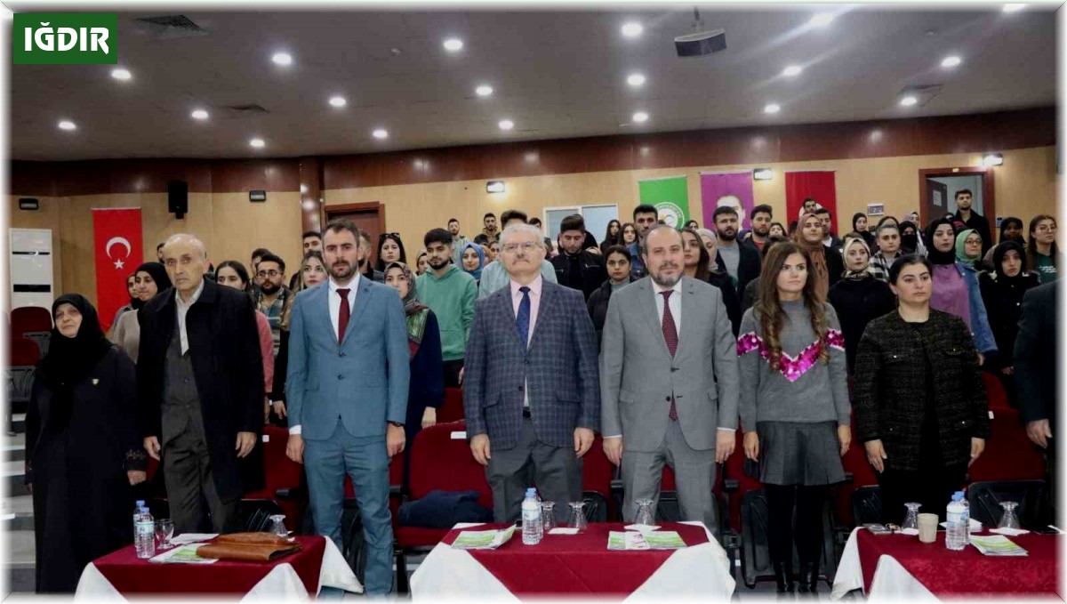 Iğdır Üniversitesinde "Filistin'e Bir Bakış" isimli panel düzenlendi