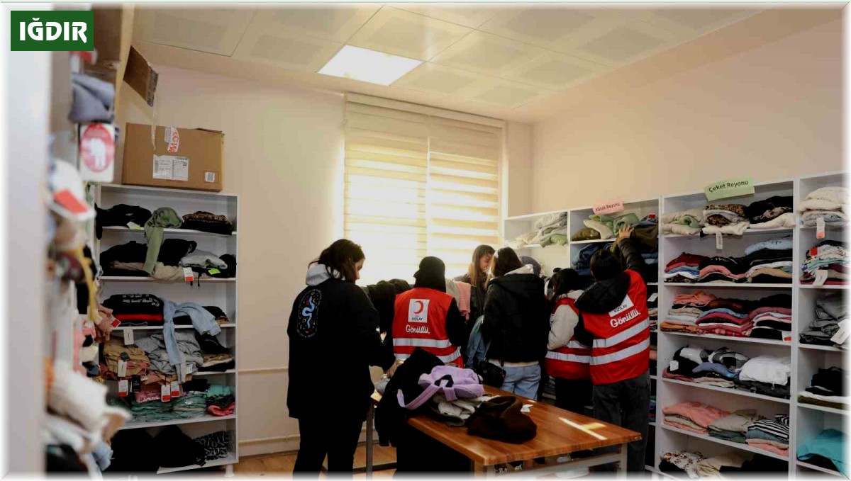 Iğdır Üniversitesinde 'Kızılay Butik Evi' açıldı