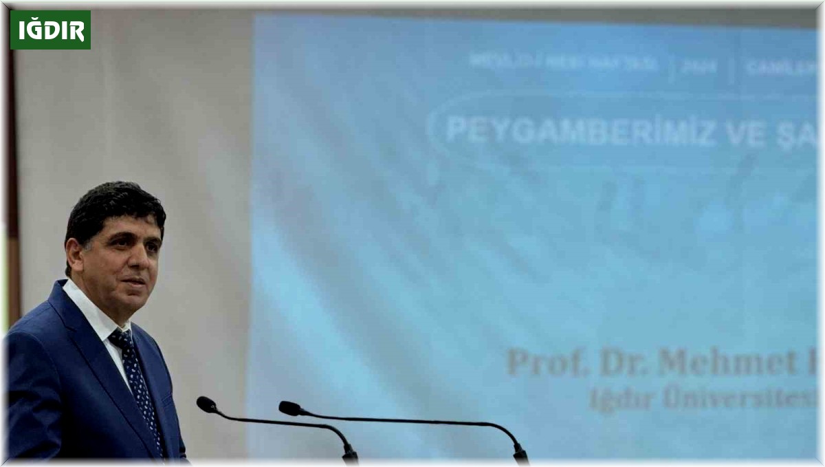 Iğdır Üniversitesinde "Peygamberimiz ve Şahsiyet İnşası" programı düzenlendi