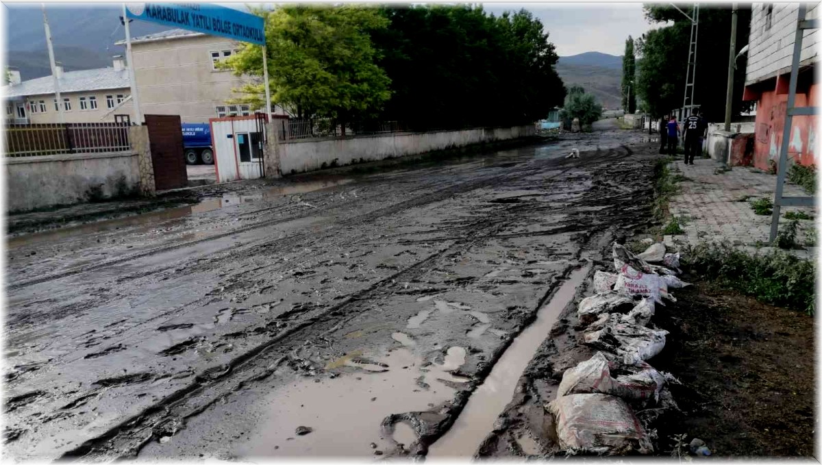 Iğdır ve Ağrı'da sel baskını