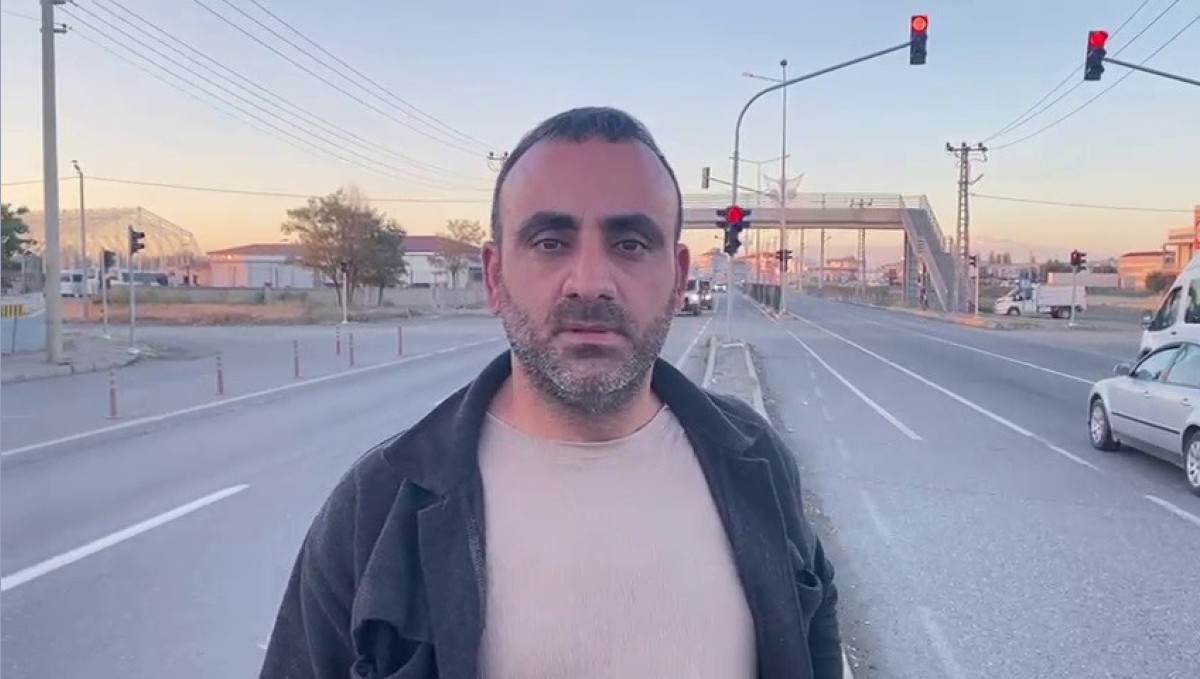 İHA muhabiri Sebahattin Yum yaptığı haberden dolayı gözaltına alındı