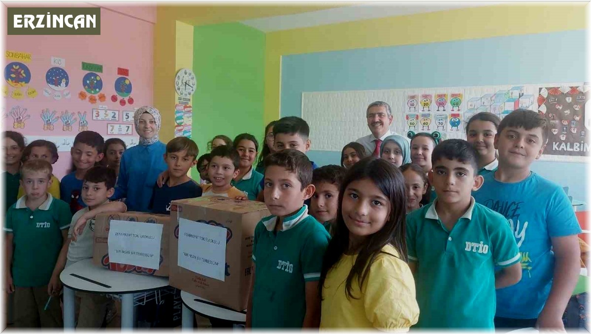 İhtiyaç sahibi öğrenciler için kırtasiye yardımı yapıldı