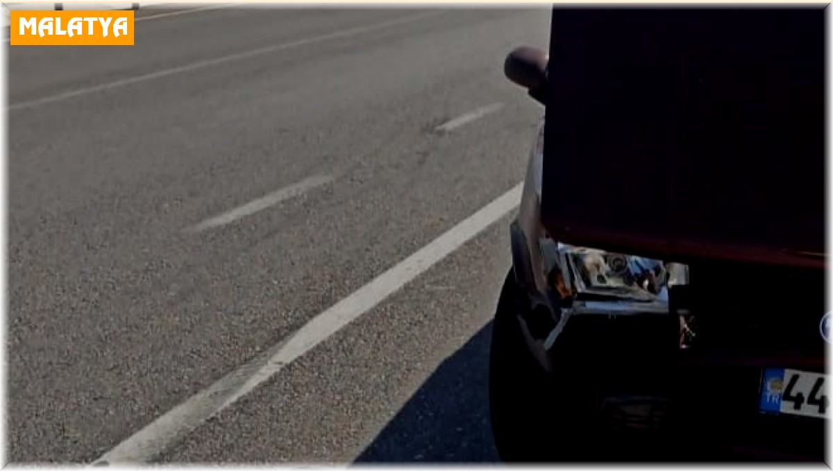 İki aracın karıştığı kazada : 1 kişi yaralandı