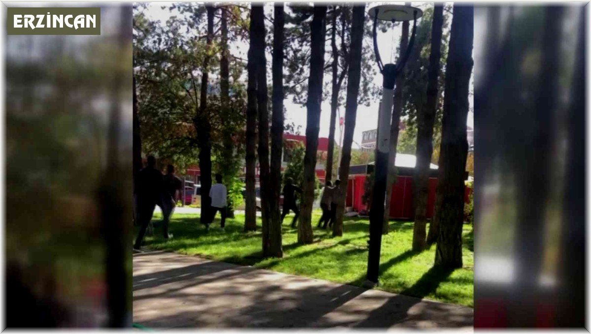 İki grup arasındaki kavga cep telefonu kamerasına yansıdı